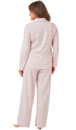 Marlon Printed Floral Petal Fleece Pyjama